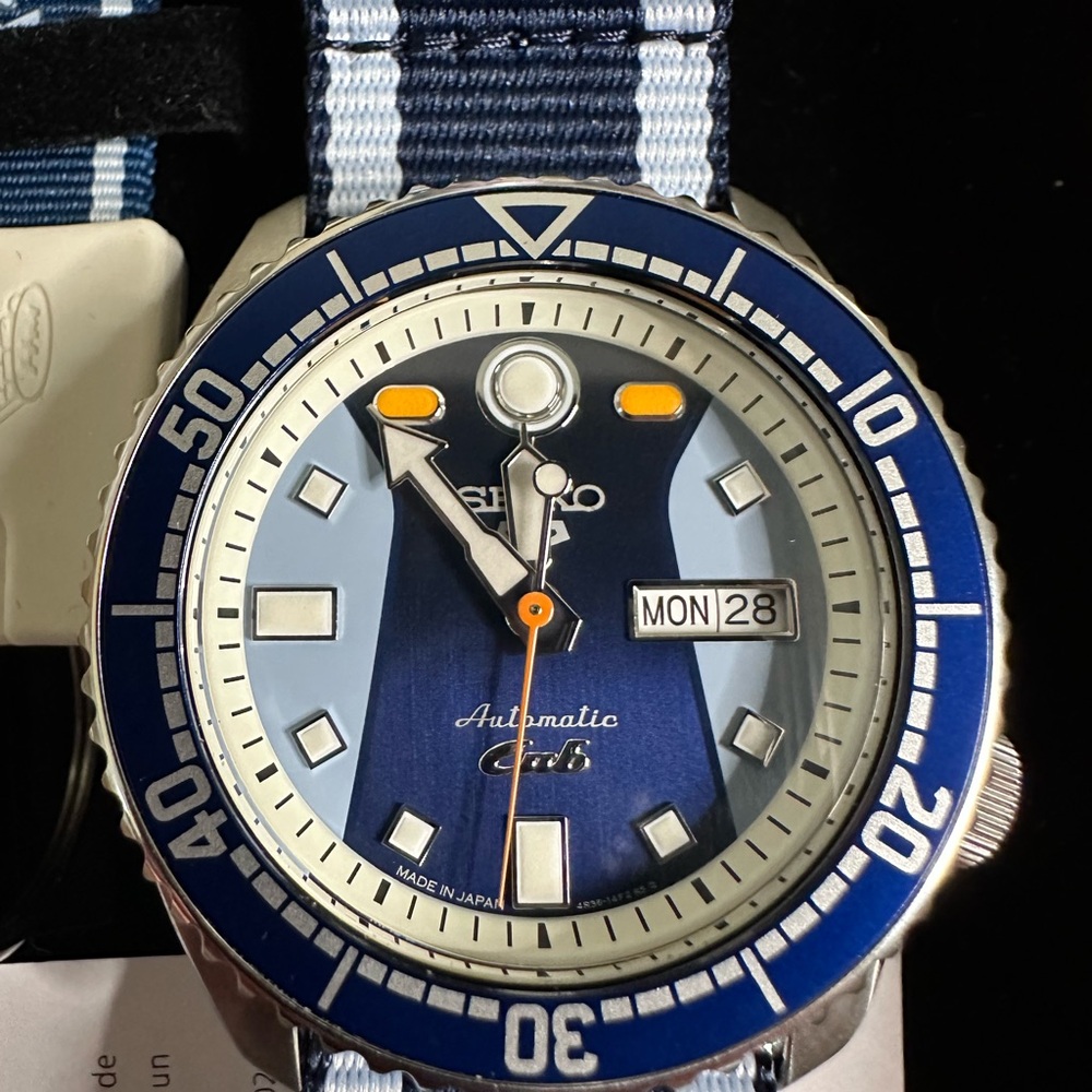 Seiko 5 Sports Honda Super Cub Limited Edition automatic Watch